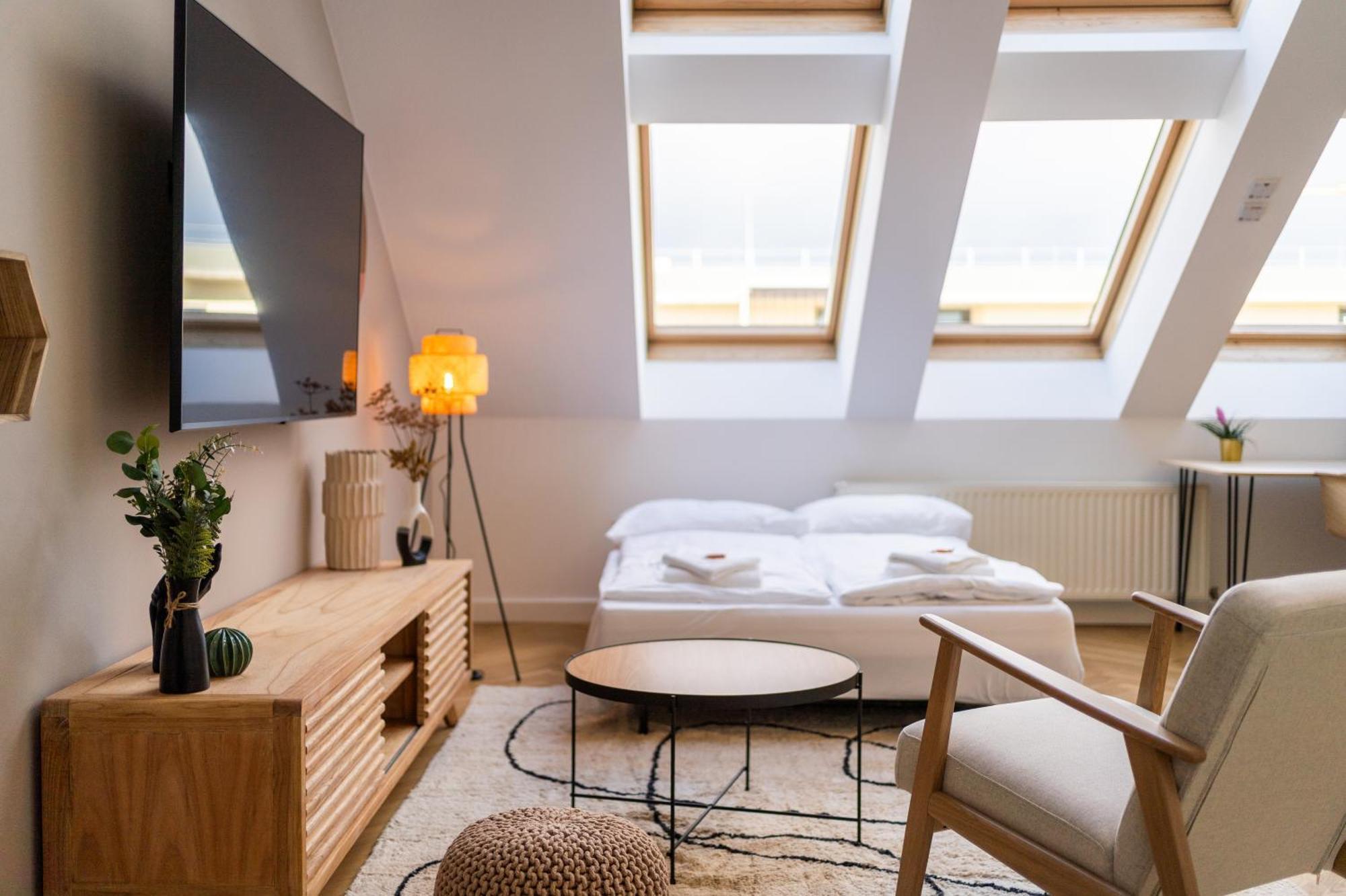 Myflat - Bright Apartment Near Central Station Viena Exterior foto